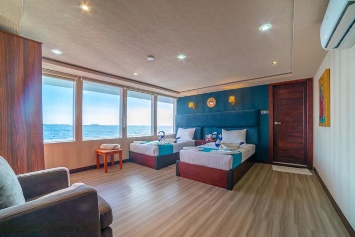 M/V BLUE - Ocean view room (Upper Deck)