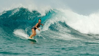 Surfing With Tropicsurf at Six Senses Laamu