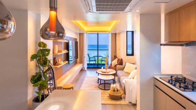 Lazz Two Bedroom Beachfront Oceanview