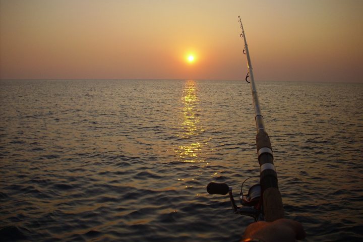 Susnset Fisihng
