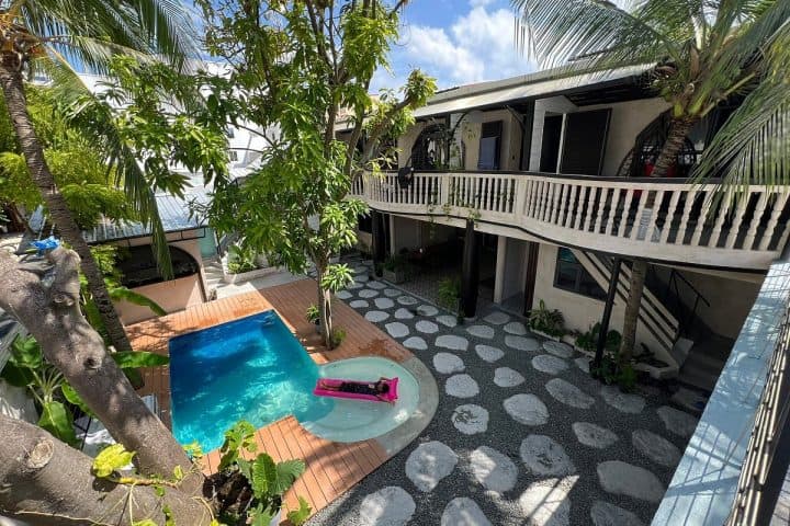 The Garden Pool View